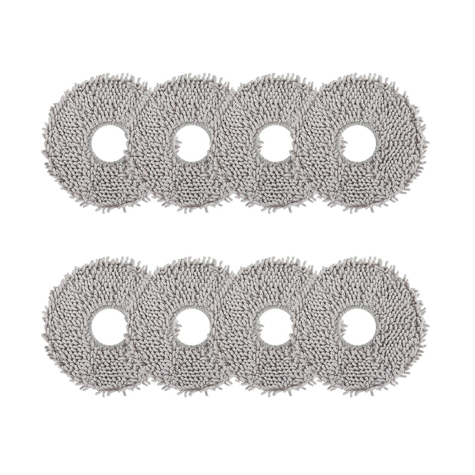 NUCBCULWP Mop Cloth Pad,Compatible For ECOVACS X1,Compatible For Omni, X2 T30 Pro T5 T50 T10 T20 T30s Combo Robot Vacuum Cleaner Part(8PCS)