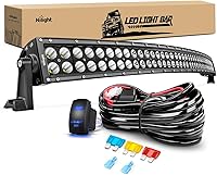 Vista 11 de Nilight Barra de luz LED de 22 pulgadas, 120 W, combo de luces de conducción de 12 V, interruptor basculante de 5 pines, kit de arnés de cableado