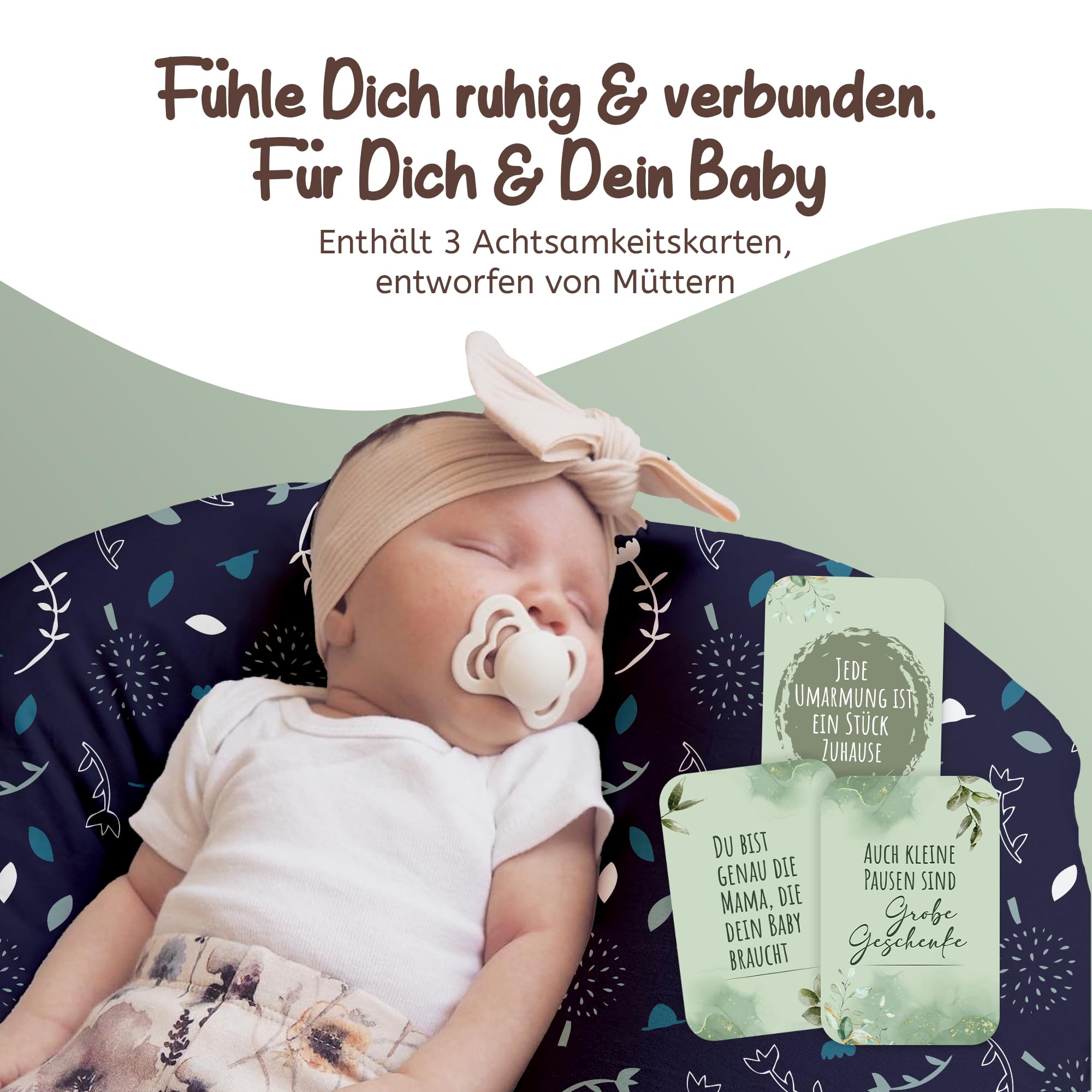 joyfill Stillkissen I Von Hebammen Getestet I XXL Schwangerschaftskissen & Seitenschläferkissen I Lagerungskissen Baby & Schlafkissen für Schwangere I Flüsterleise Füllung