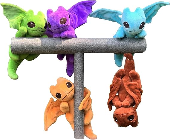 Toynami Miyo's Mystic Musings Little Embers Deluxe 7-Inch Plush Dragon (Green)