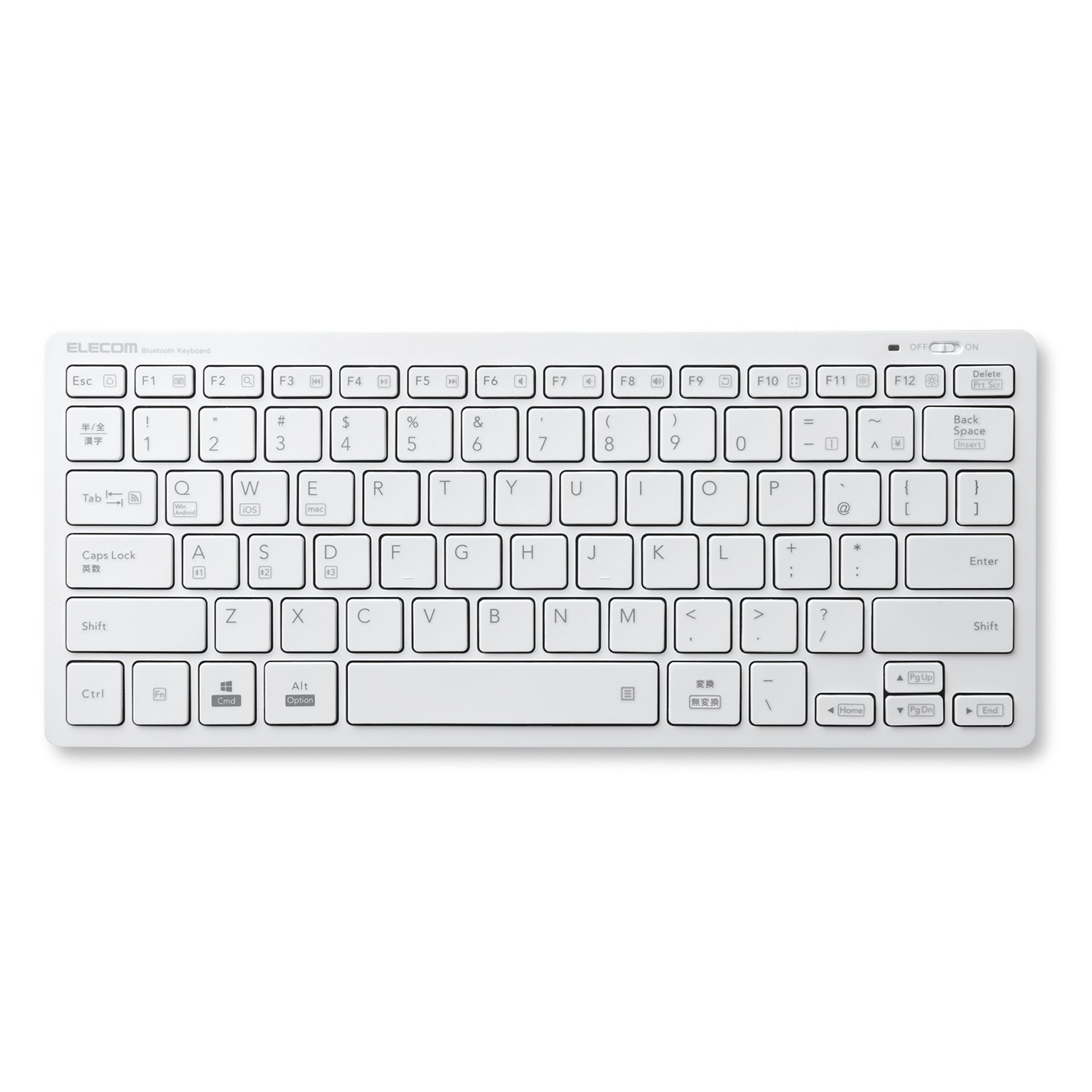Amazon.co.jp: エレコム キーボード Bluetooth パンタグラフ ミニ 