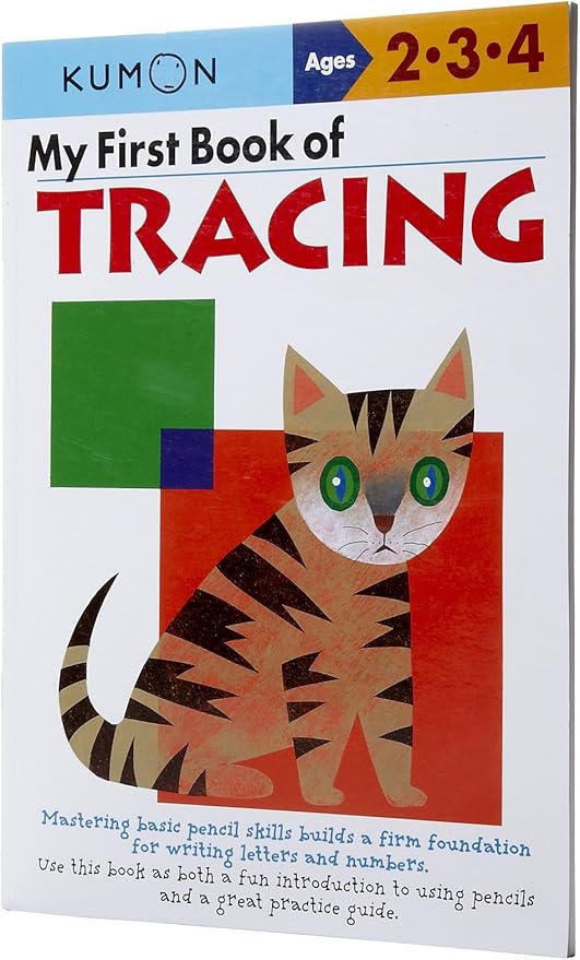 Kumon My First Book of Tracing for Ages 2 4 by Marlon