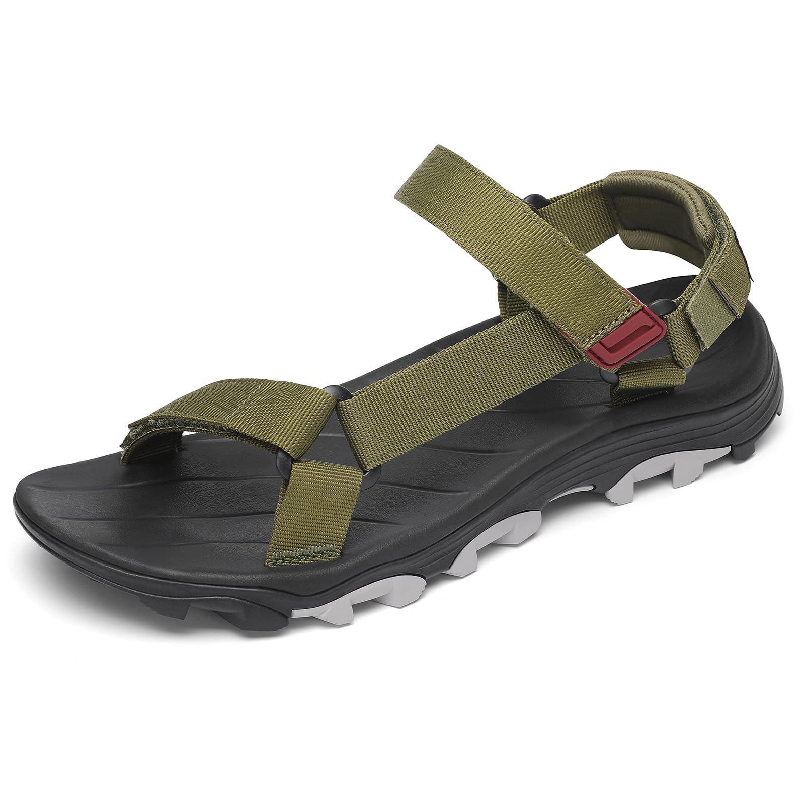 Mishansha Herren Sandalen Sommer Trekkingsandalen Outdoor Sport Wandersandalen Gr.39-46