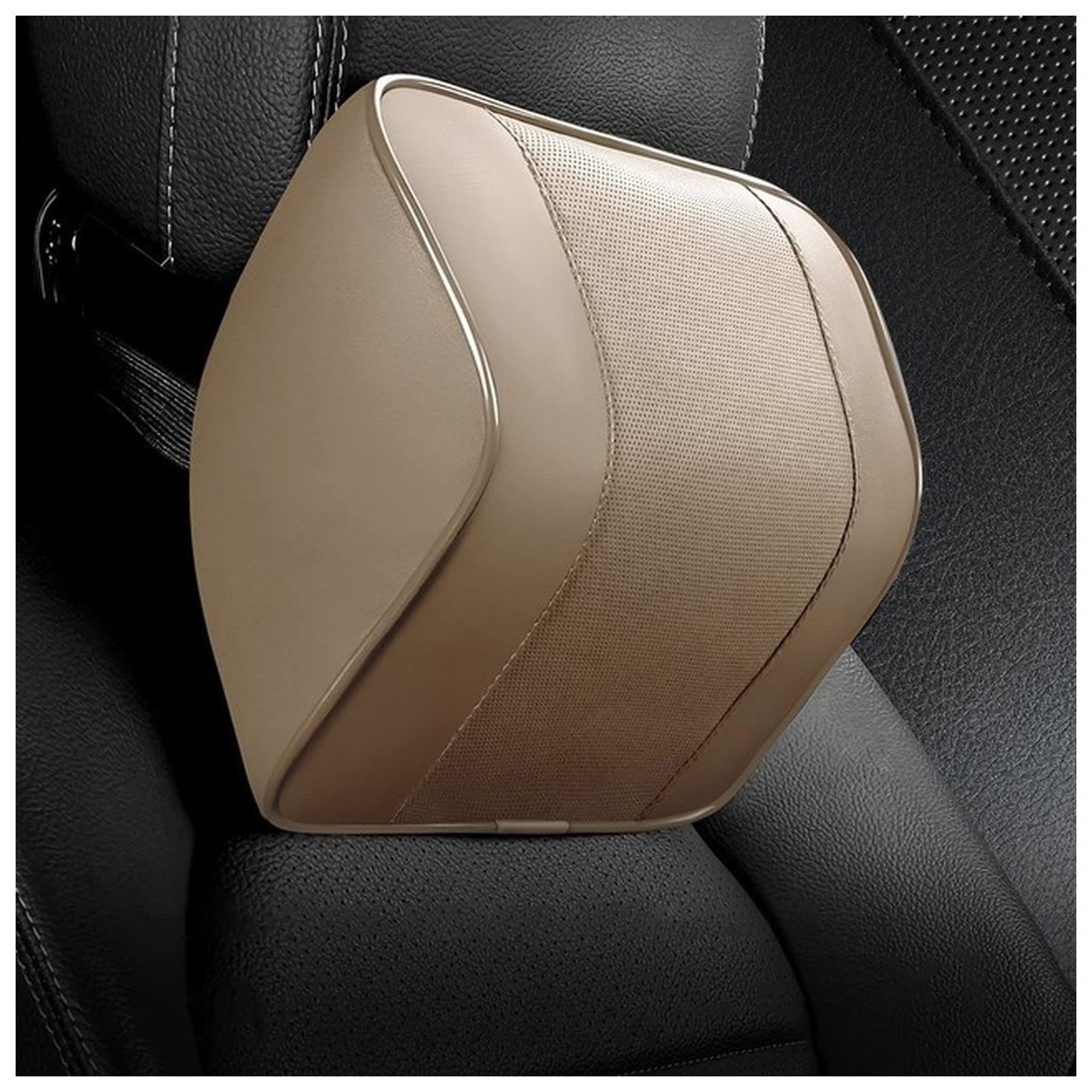 Cuscino Cervicale PU. Cuscino del collo 'automobile cuscino di supporto lombare cuscino cuscino auto seggiolino auto rilassante testa vita cuscino memory foam auto poggiatesta cuscino posteriore Cusci