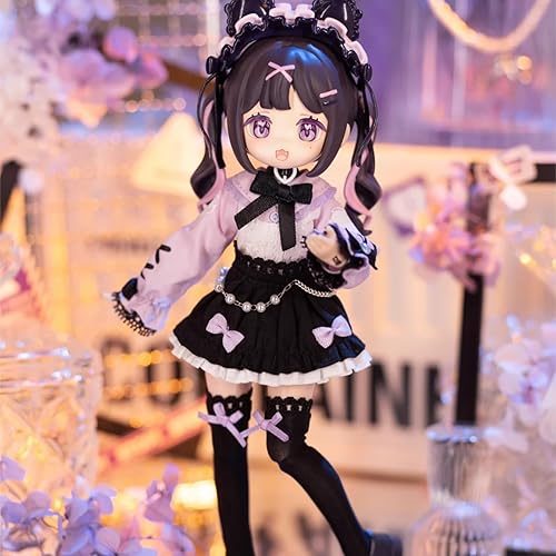 Miniatura 5 de CALEMBOU BJD - Caja ciega electrónica, linda muñeca electrónica de 7.8 pulgadas con articulaciones, colección de juguetes de figura de acción,