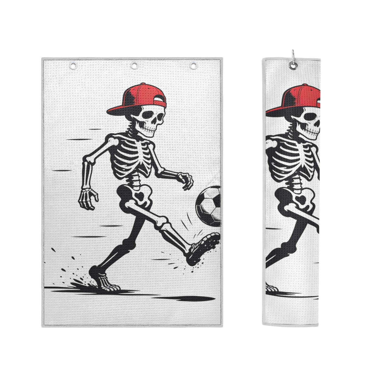 Serviette de golf gaufrée pour le sport en plein air et les journées sur le green