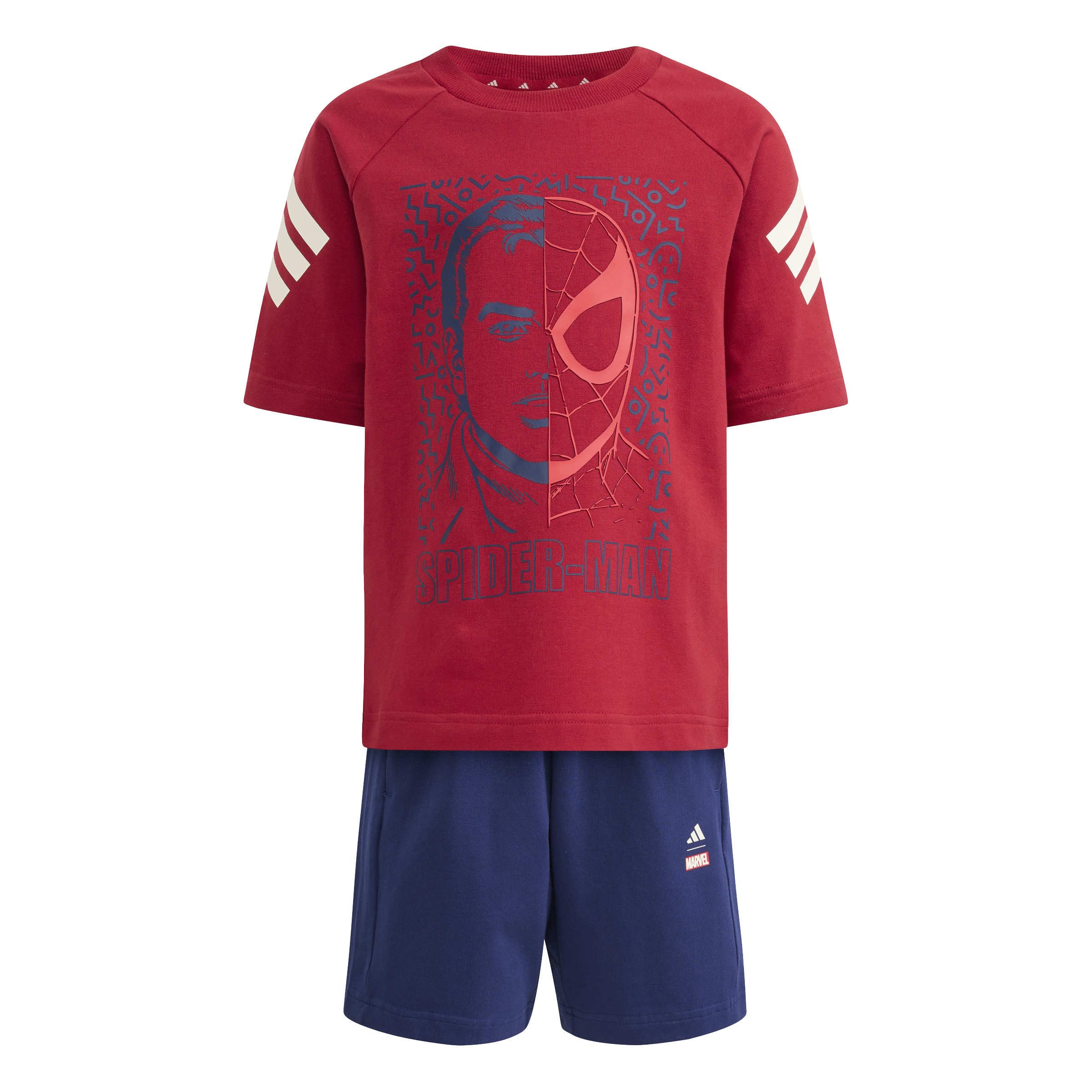 Adidas Unisex Infant Rouge Baby T-Shirt Marvel Spider-Man
