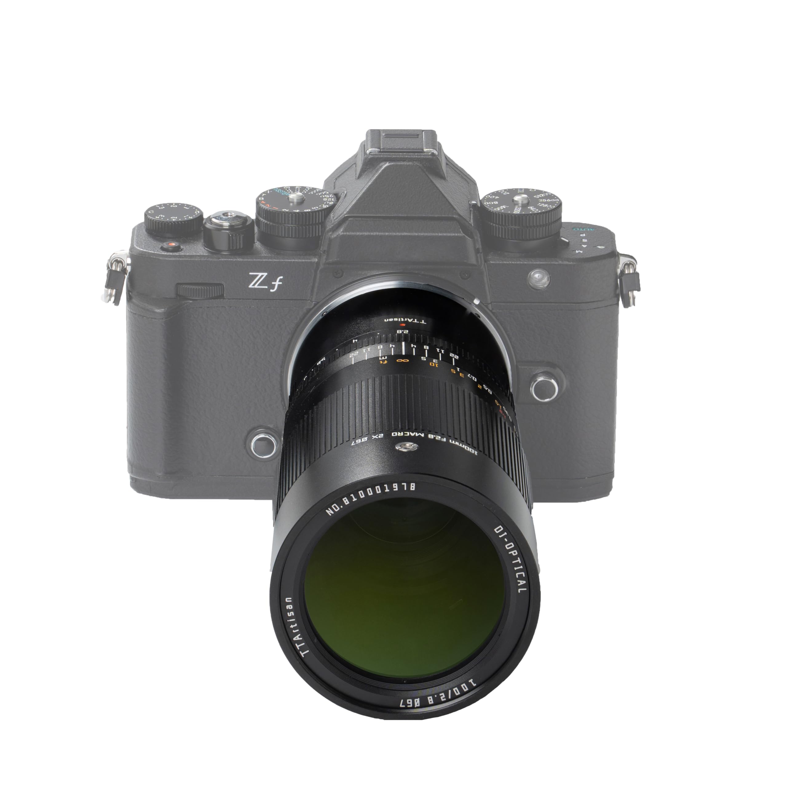 TTARTISAN 100mm F2.8 Macro 2X Camera Lens voor Nikon F Mount Full Frame Handmatige Focus Lens voor Miniatuur Fotografie