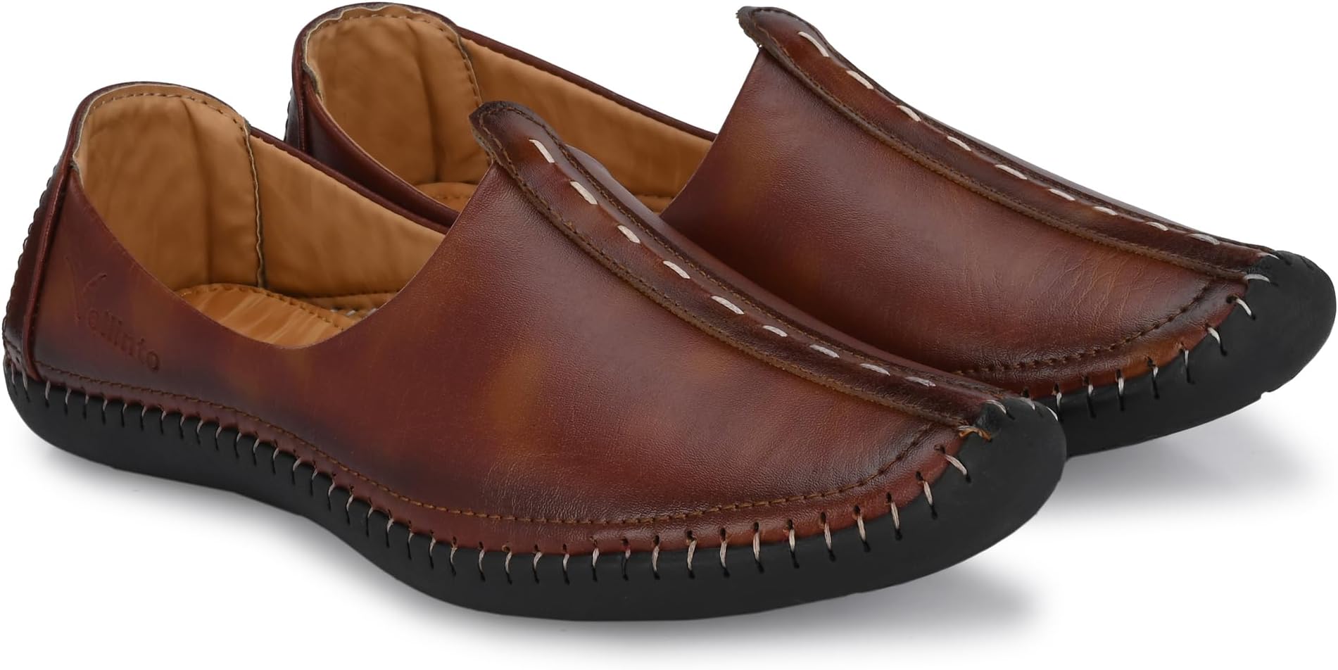 Vellinto Cool Rajasthani PIND-DI Jutis for Men Mojaris for Men Nagra for Men for Men