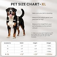 Vista 5 de Puerta XL para Perro de Aluminio para Puerta Exterior, Puerta Extra Grande para Perro, Puerta Resistente para Mascotas, Dobles Solapas Magnéticas