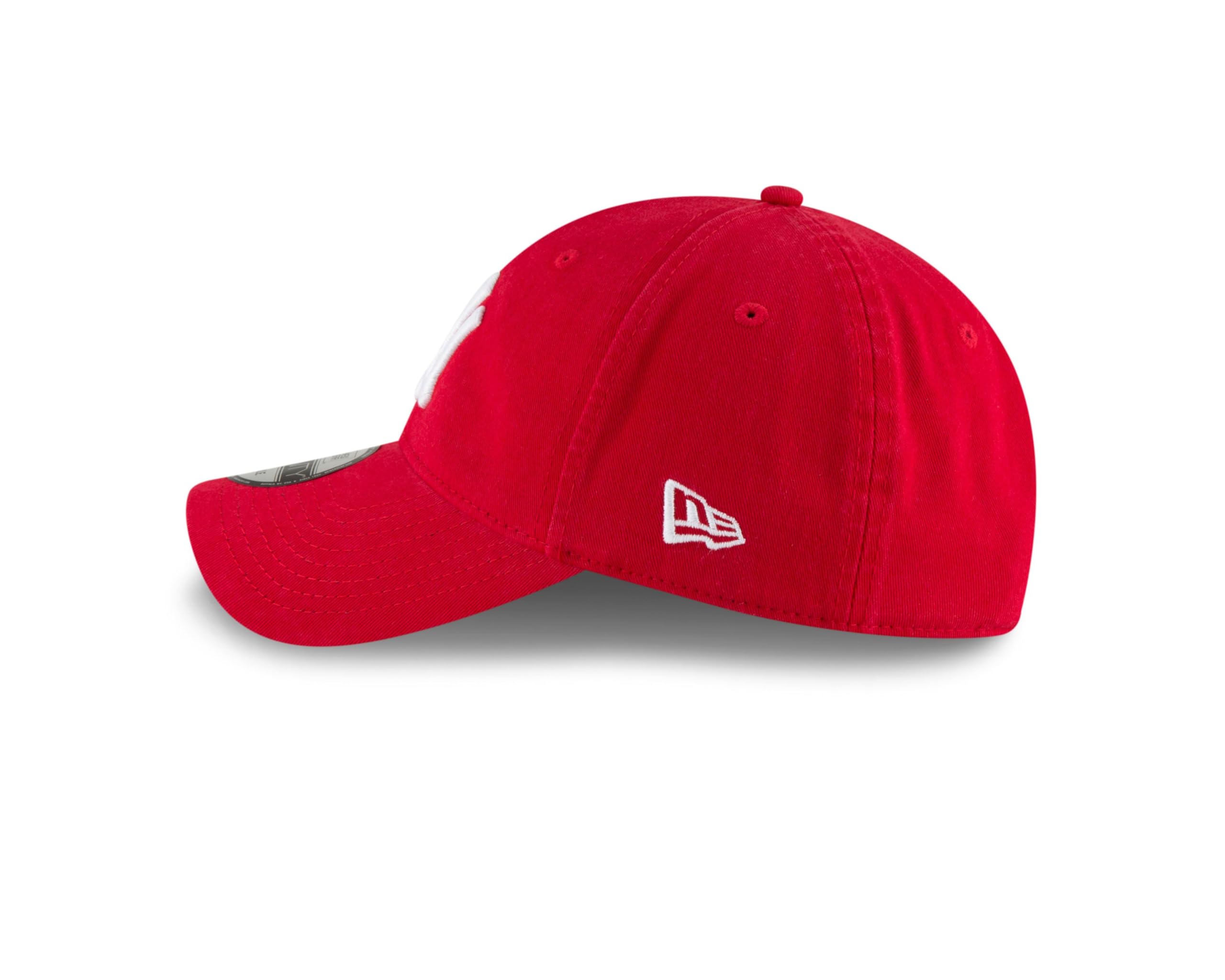 New Era New York Yankees MLB Core Classic Rosso 9Twenty Berretto Regolabile