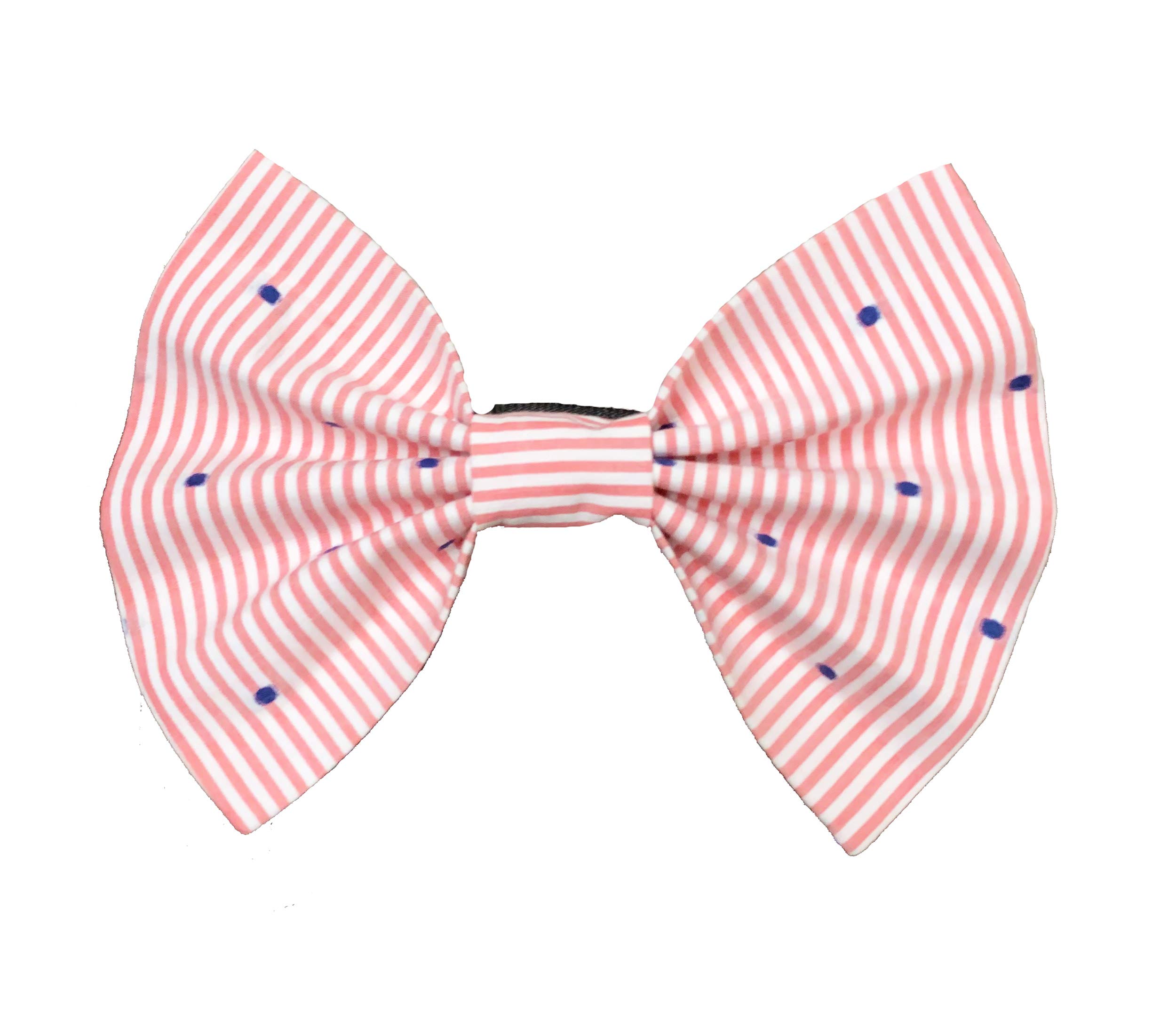 For The Fur Kids Budget-Friendly Striped Dog Bow Tie for Pets (Pink) (B08GGC4TV9) Amazon Price History, Amazon Price Tracker