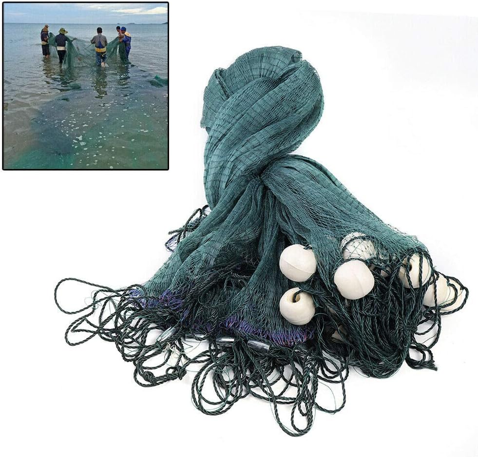 Drag Net Fishing Method Nylon Prawn Drag Net: 30mm Mesh Size