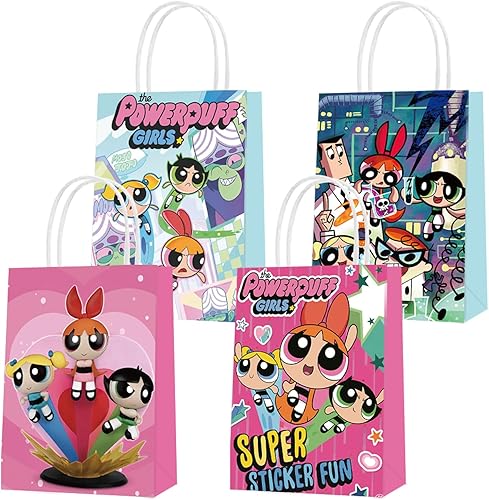 Miniatura 1 de OUDINI 16 bolsas de fiesta para niñas, bolsas de fiesta para niñas, bolsas de regalo de fiesta para niñas, bolsas de regalo para niños, suministros