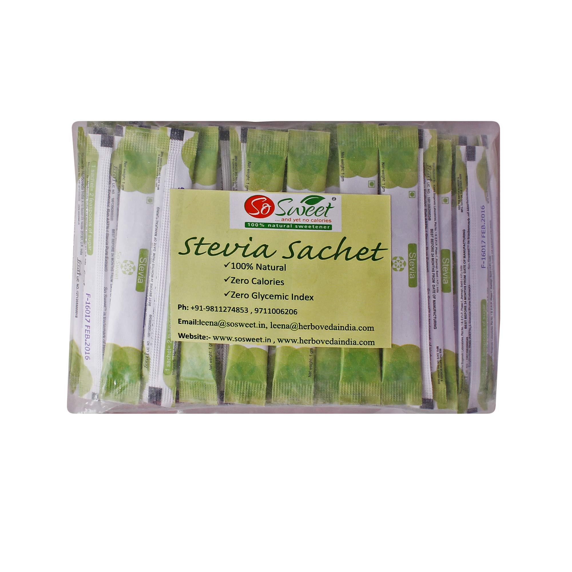 See full amazon price history chart for So Sweet Stevia Sugar Free Sachet 100% Natural Sugar Free Sweetener 500 Sachets So Sweet Stevia Sugar Free Sachet 100% Natural Sugar Free Sweetener 500 Sachets (B015KYK6UO) Amazon Price History, Amazon Price Tracker