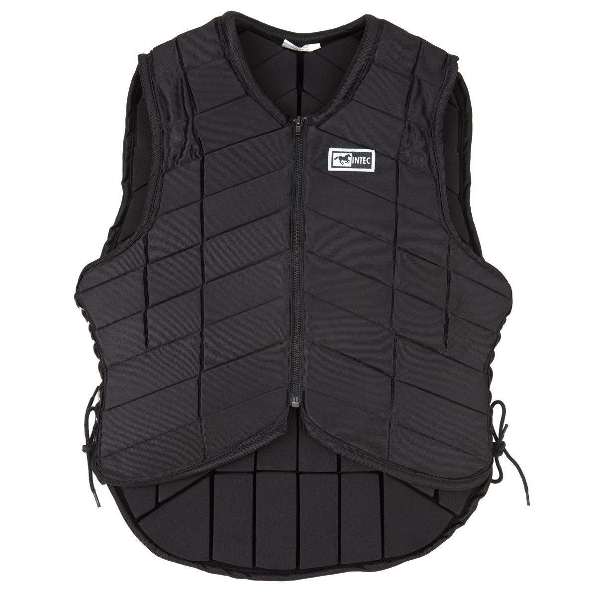Gilet De Protection équestre Intec Eventer - Noir - Taille 34 - Côtés Réglables - Occasion