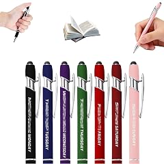UBIETY Funny Daily Quotes Pen 7 Day Metal Pen Set Funny Stress-Relief Daily Quotes Metal Ballpoint Pens Set