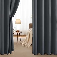 Vista 150 de Simplebrand Juego de 2 paneles de cenefa aguamarina para ventana de cocina de 14 pulgadas de largo, cortinas de oscurecimiento de habitación