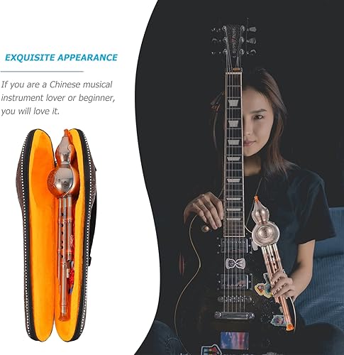 Miniatura 5 de 1 Unidades De Tres Tonos De Calabaza De Seda Chino Hulusi Cucurbit Instrumento Tradicional Chino Shakuhachi Flauta Calabaza Calabaza Cucurbit Flauta