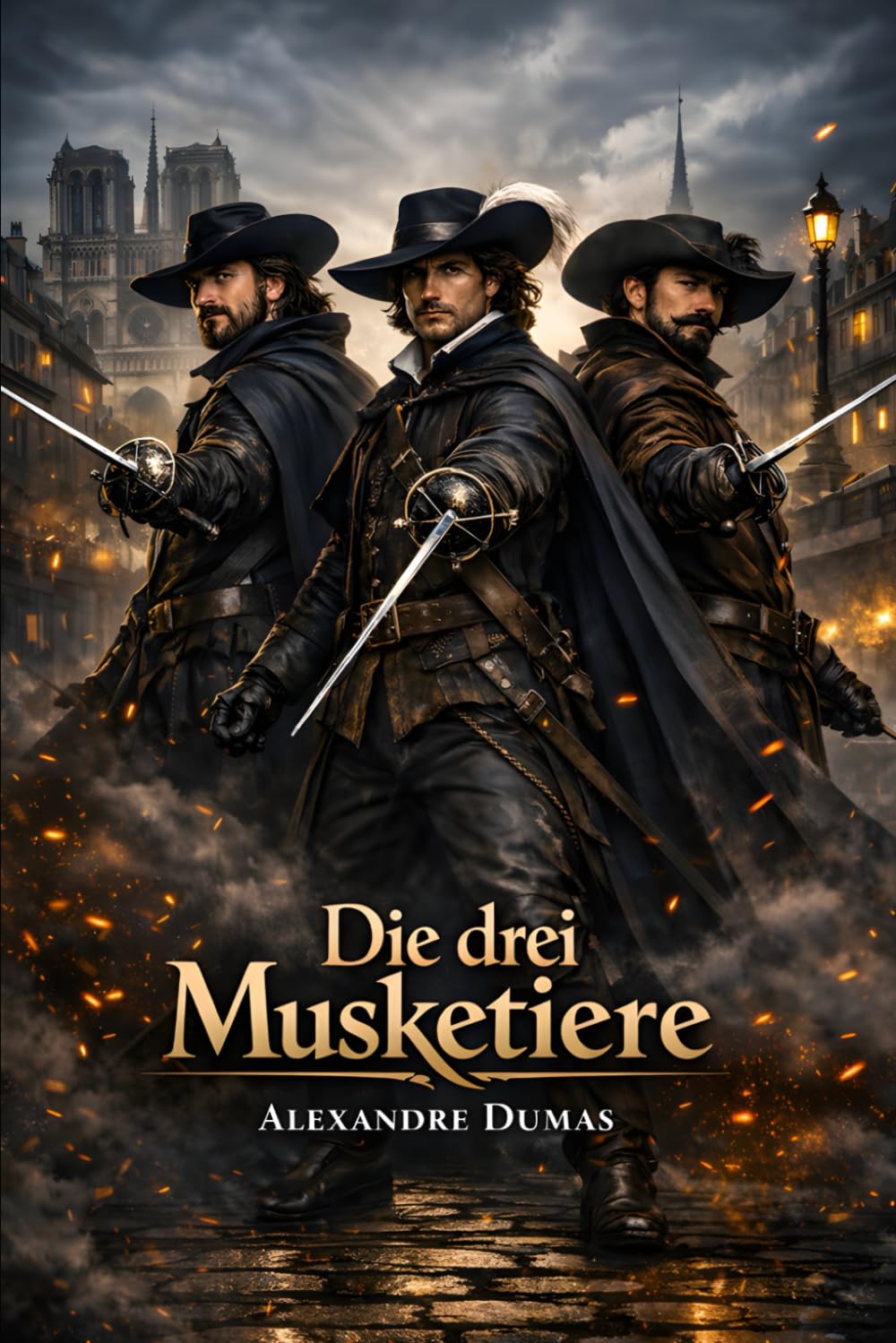 Die drei Musketiere: Der berühmte Abenteuerklassiker – Moderne deutsche Übersetzung