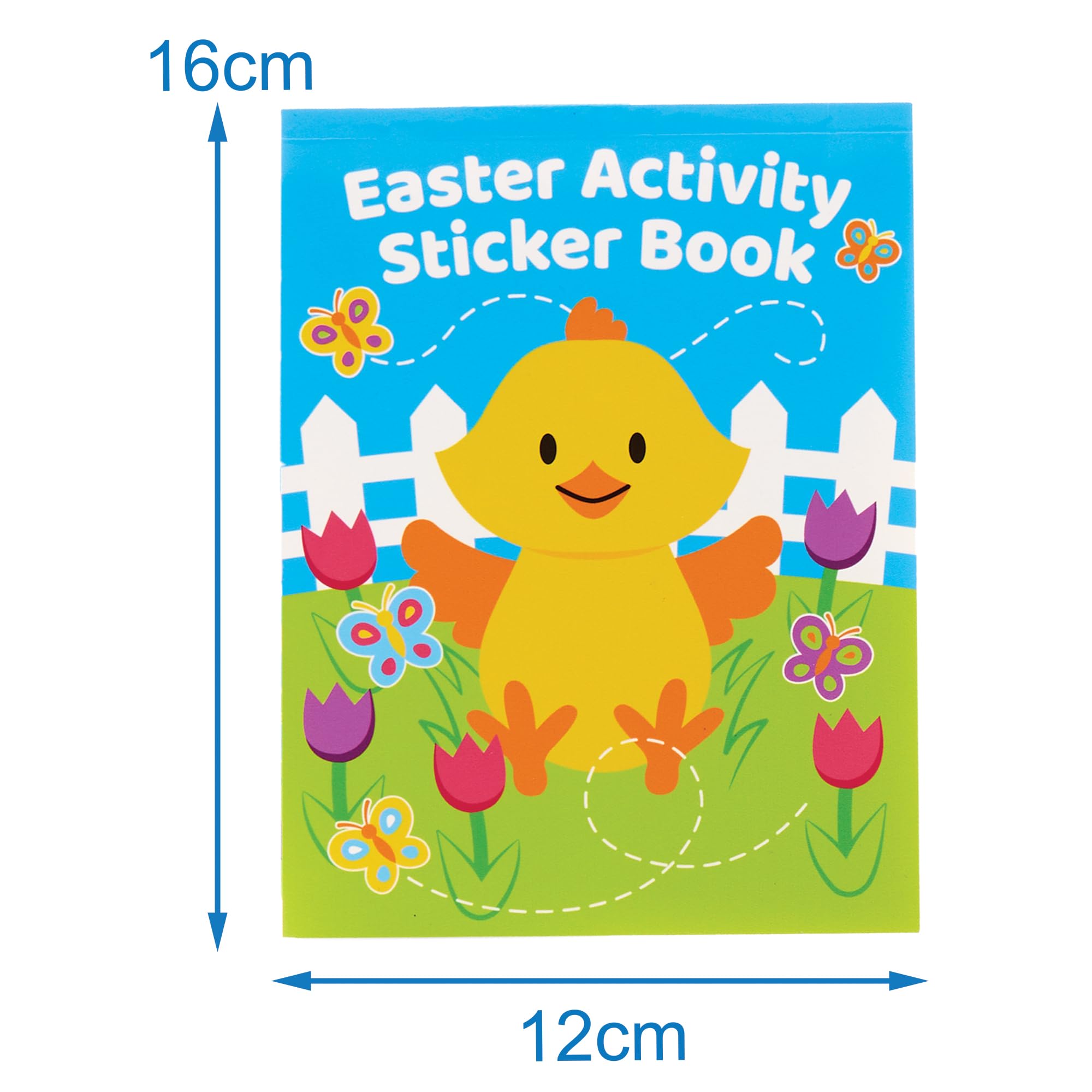 Baker Ross FX976 Easter Sticker Activity Books - Pack of 8, Easter Party Bag Fillers for Kids, Multicolour - Image 4