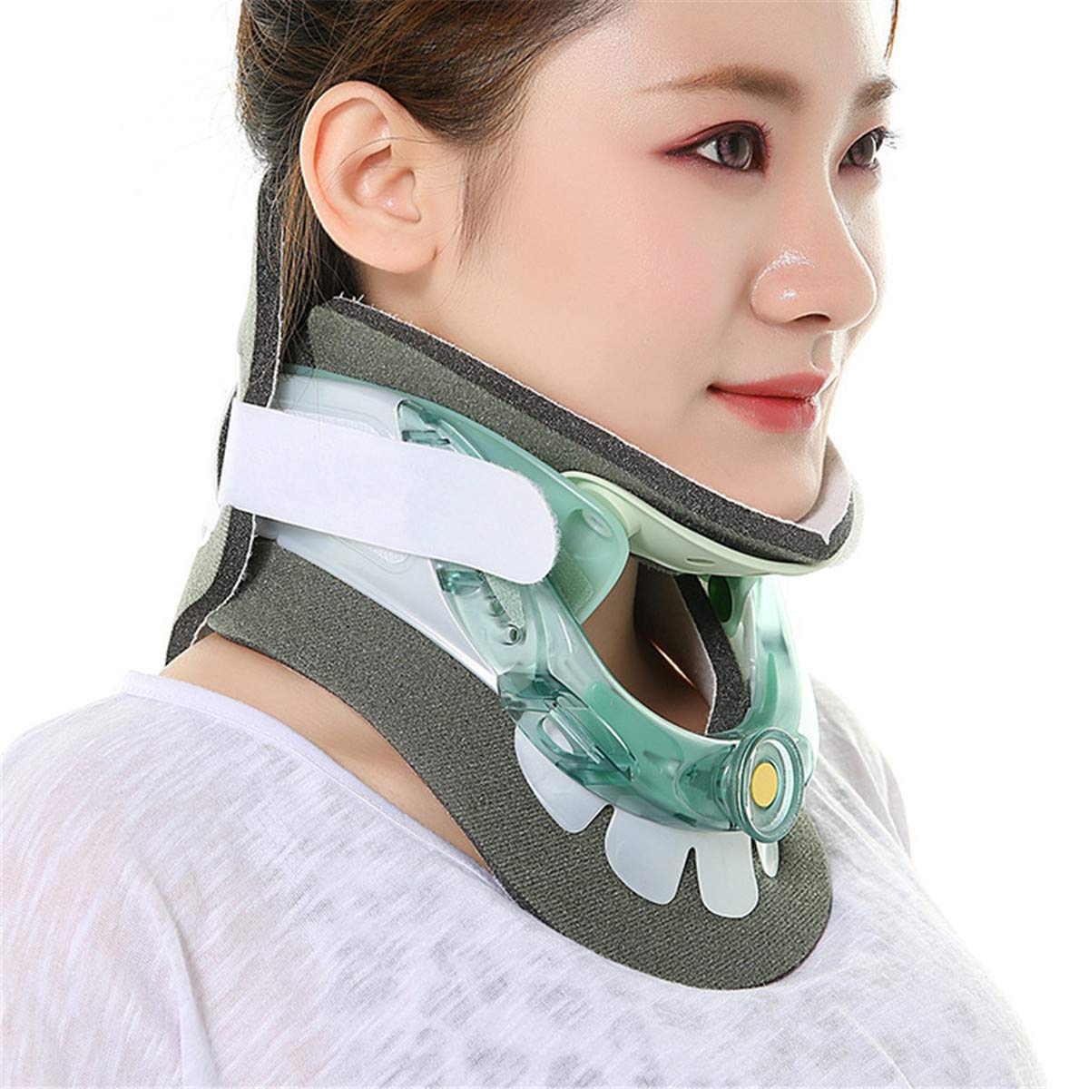 Collare cervicale Neck Brace, Dispositivo di trazione del Collo, Collo barella Regolabile, fornisce Supporto per Il Collo per alleviare Il Dolore al Collo