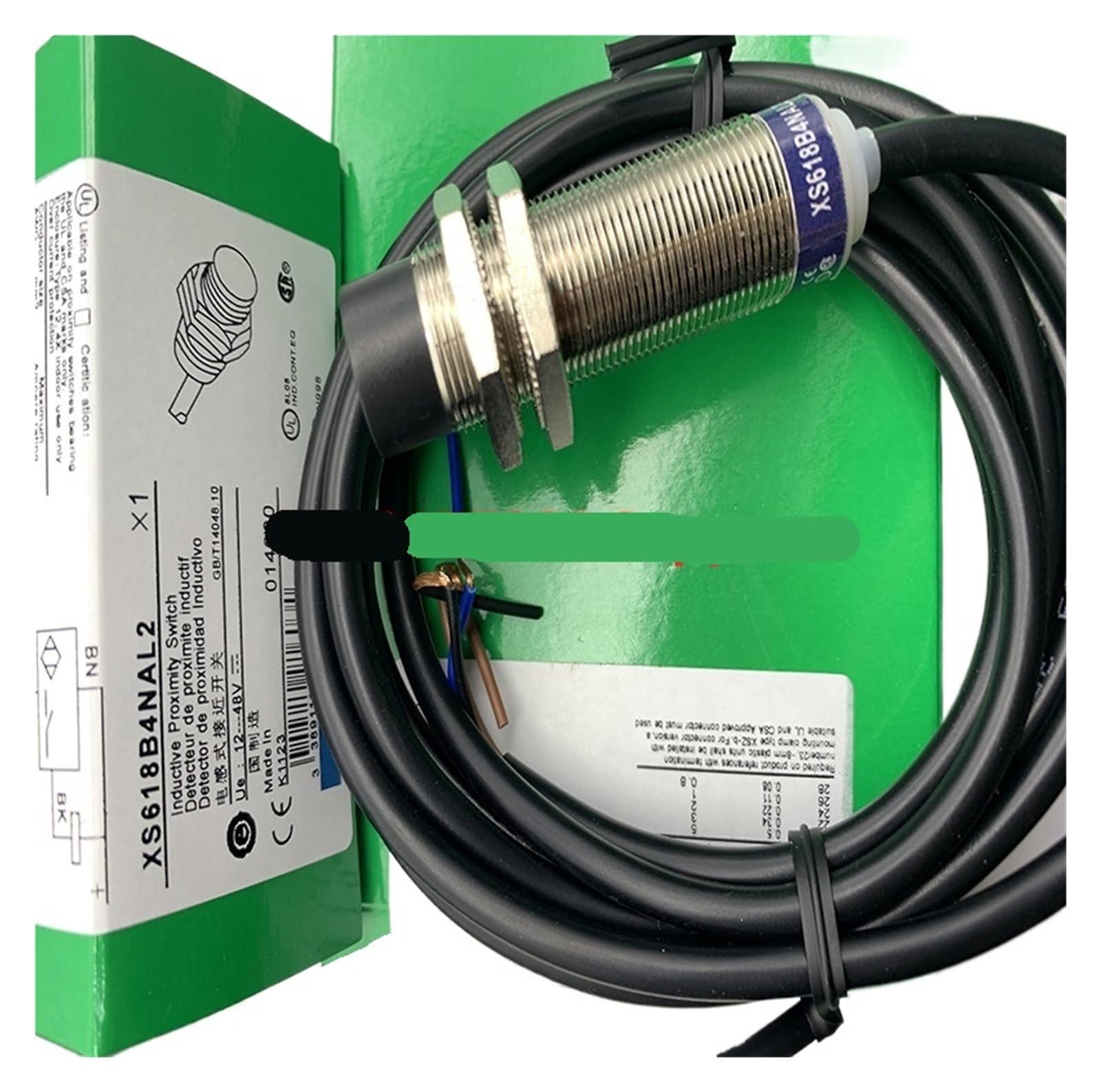 Capteur de proximité XS618BLMAL2 M18 inductif 2 fils NO détecteur métal