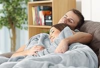 Vista 283 de Utopia Bedding - Manta de vellón de lujo, mullida, antiestática; manta de suave microfibra de 8.8 oz/yd² (300 g/m²) para cama; tamaño individual