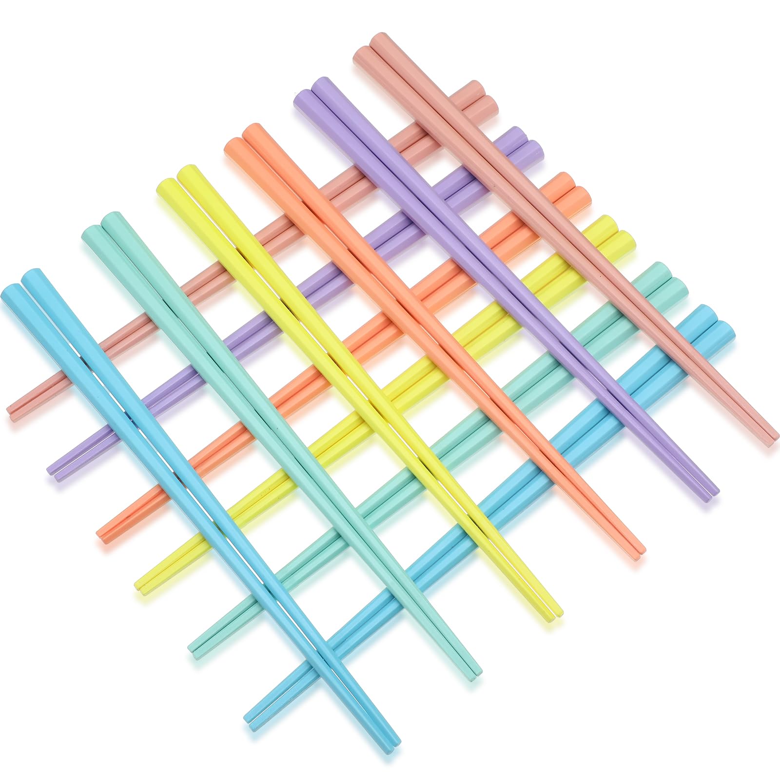 Baguettes de table réutilisables en fibre de verre 22,9 cm légères lot de 12 paires Boao