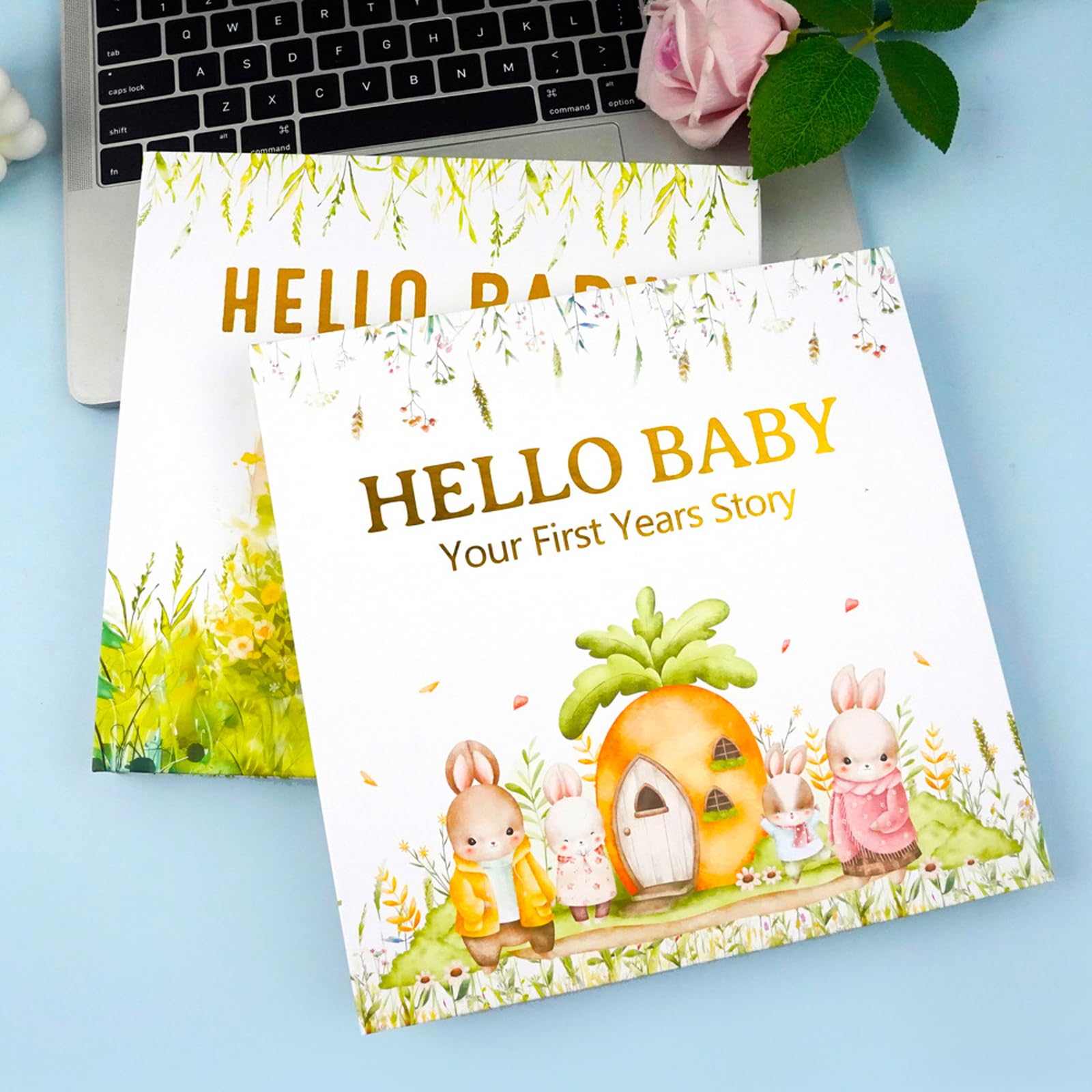Libro dei ricordi con riquadri dell'album per i successi dei bambini | Diario di carta standard alto per connessione parentale e punto di riferimento dopo la gestazione all'infanzia