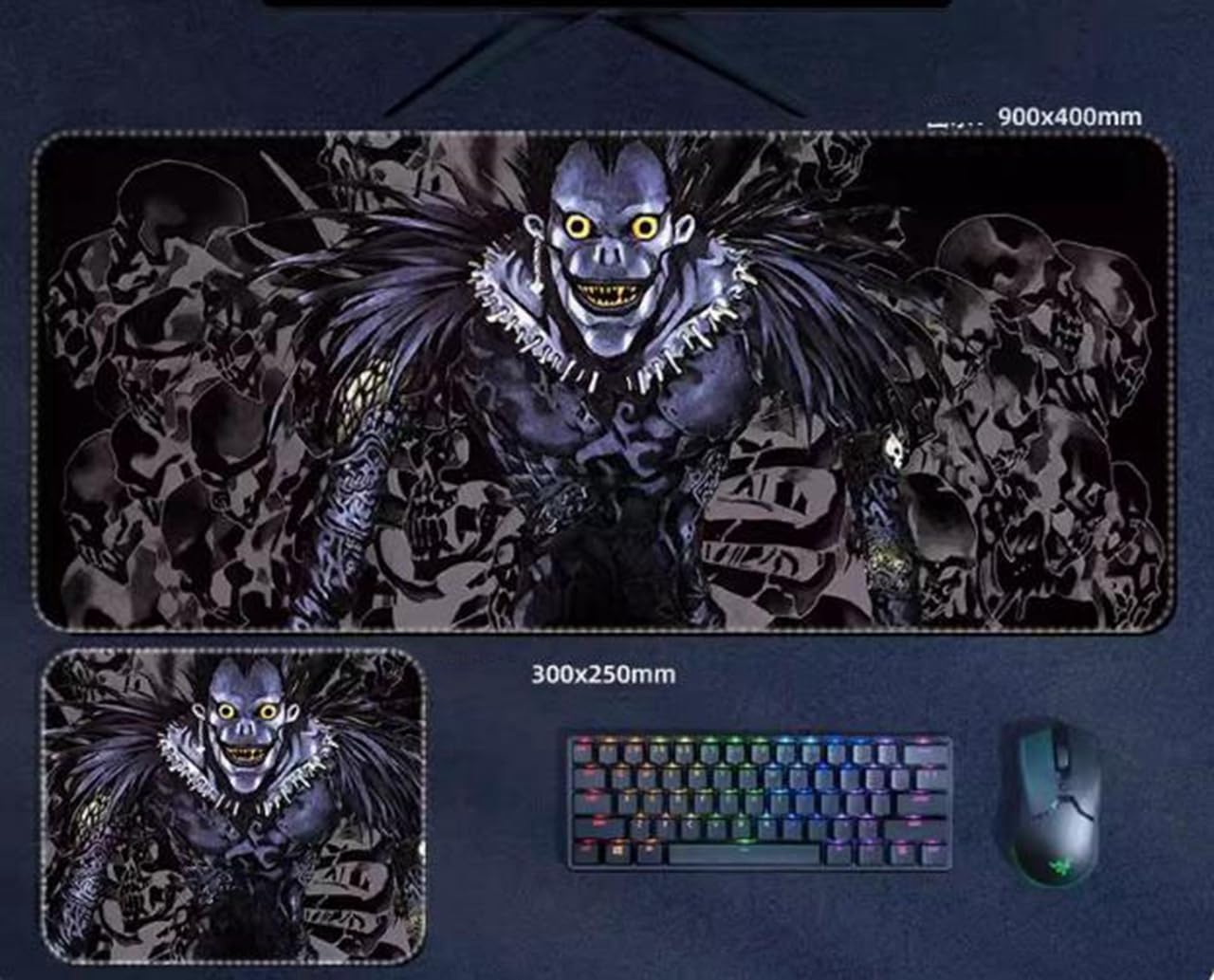 Amazon.co.jp: マウスパッド デスノート 大型デスクマット 大型