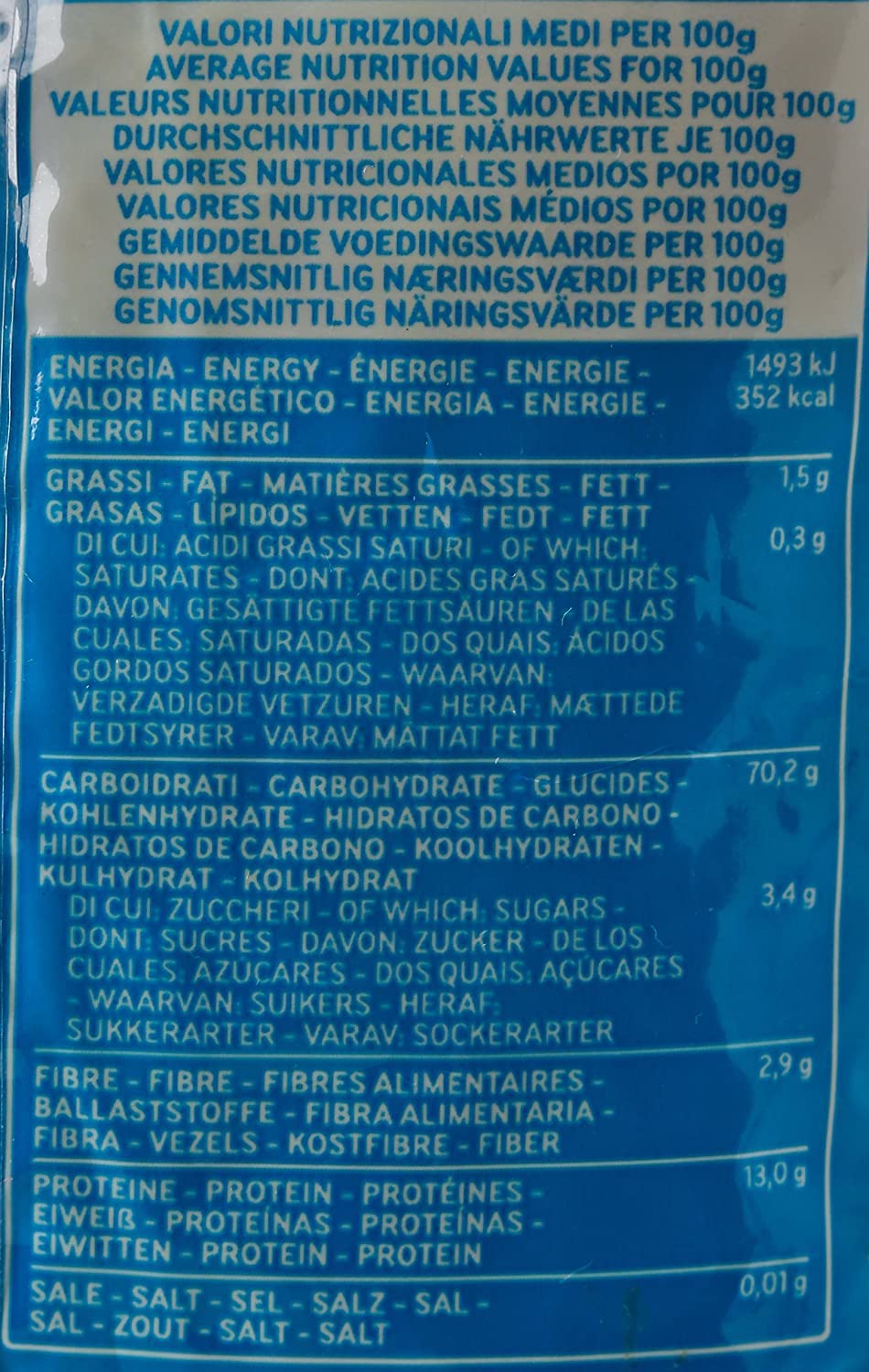 20 Pasta De Cecco 100% Italiano Mezzi Ditali Lisci n° 158 Fideos 500 g Pasta corta