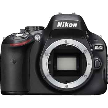 Amazon.com : Nikon D5100 16.2MP CMOS Digital SLR Camera with