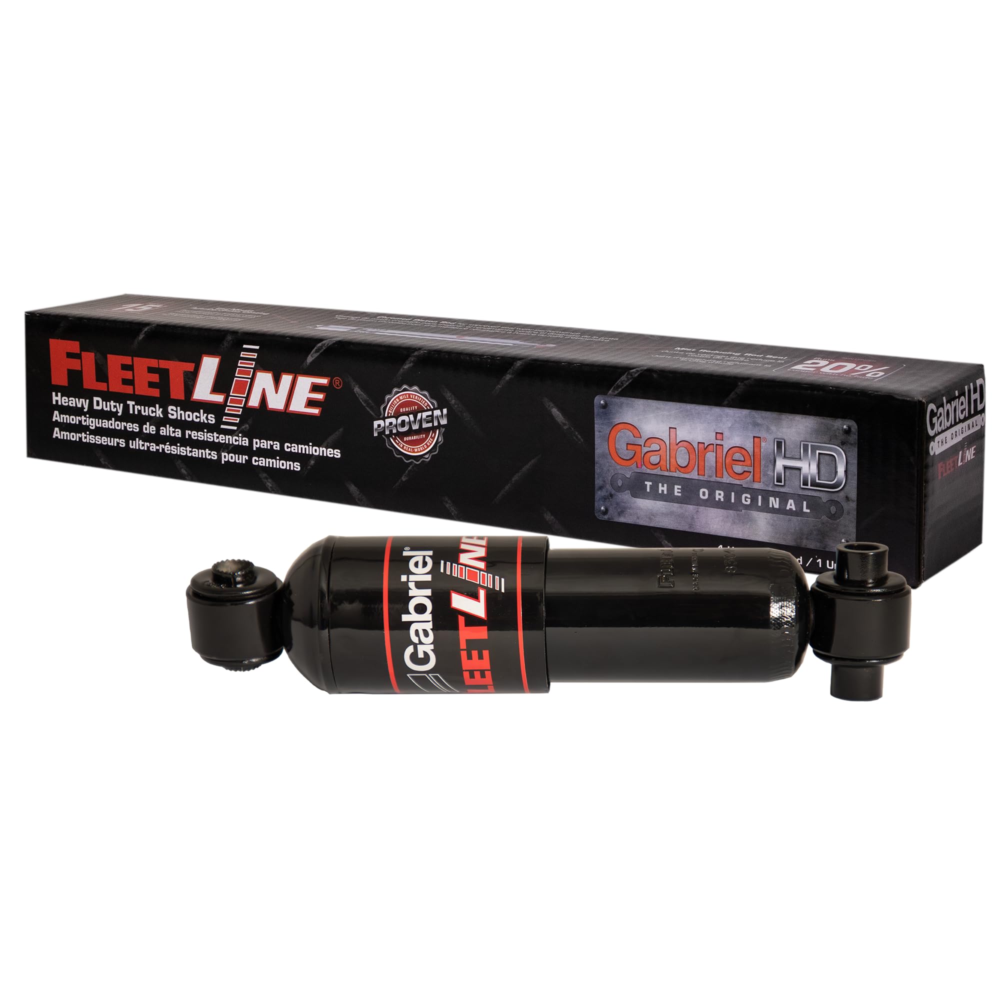 Gabriel 83044 FleetLine HD Truck Cab Shocks Fits 1999-2015 Freightliner Argosy; Replaces OEM# 1837813000, 18-37813-000 F347298 66105