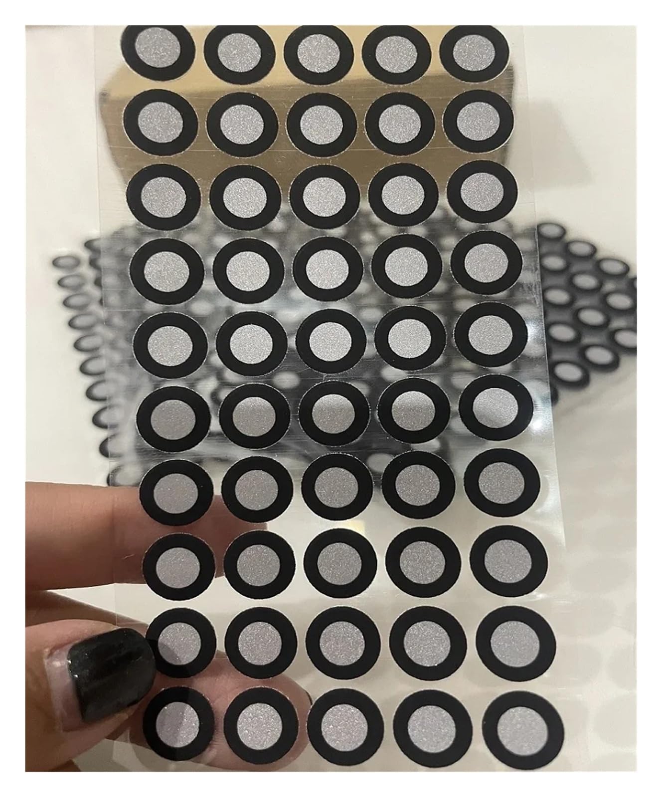 Magnetyczne punkty śledzące 3D, punkty o wysokim odbiciu odblaskowym. Docelowe punkty pozycjonowania w celu zwiększenia precyzji(500pcs,3mm*6mm)