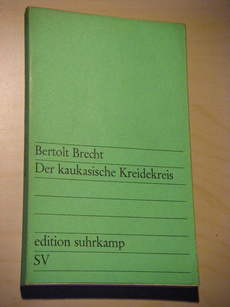 Der Kaukasische Kreidekreis Von Bertolt Brecht Der kaukasische Kreidekreis : Brecht, Bertolt: Amazon.de: Bücher