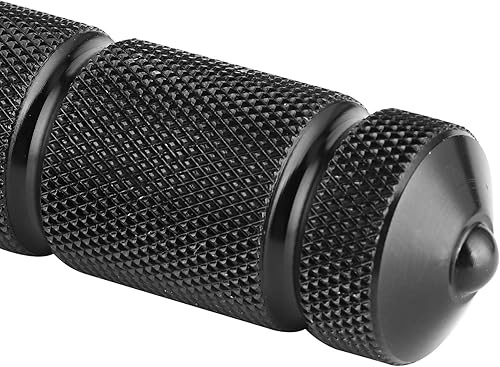 Miniatura 7 de Estriberas de motocicleta, 2 pedales de aluminio de 0.315 in, estriberas plegables universales de 90 grados, reposapiés plegado para motocicleta,