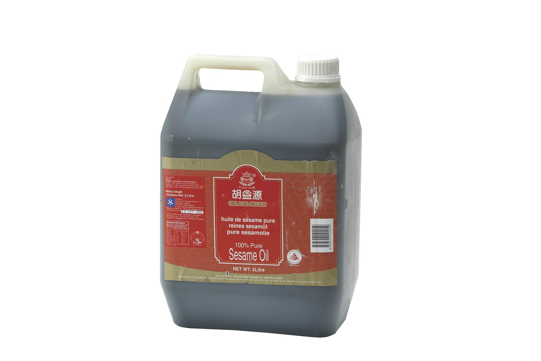 Aceite de sésamo - 5 litros