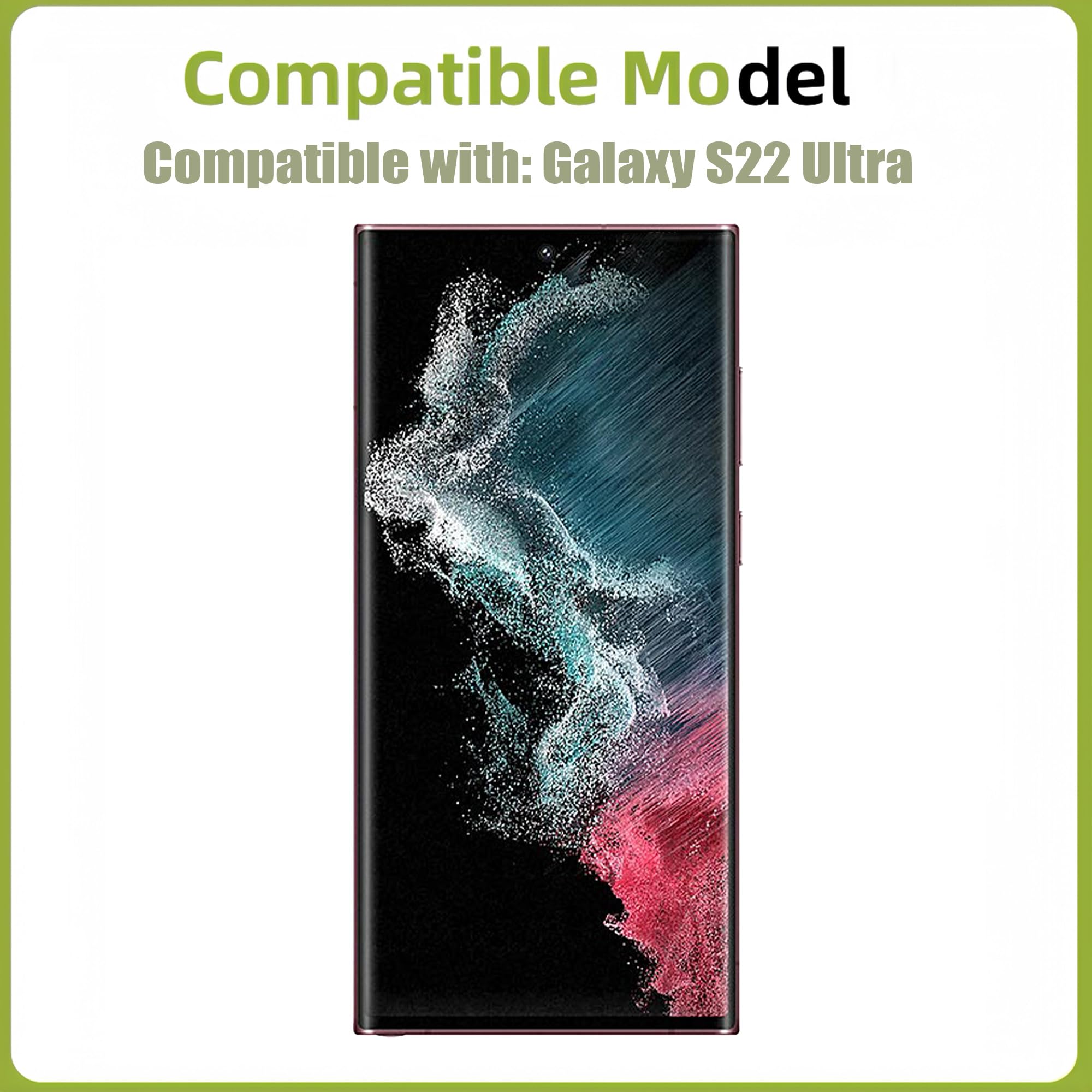 Wyświetlacz OLED do Galaxy S22 Ultra SM-S908B, SM-S908B/DS, SM-S908U [z ramką] [z odciskami palców] [6,8 cala], czarny wyświetlacz LCD, ekran dotykowy z zestawem narzędzi
