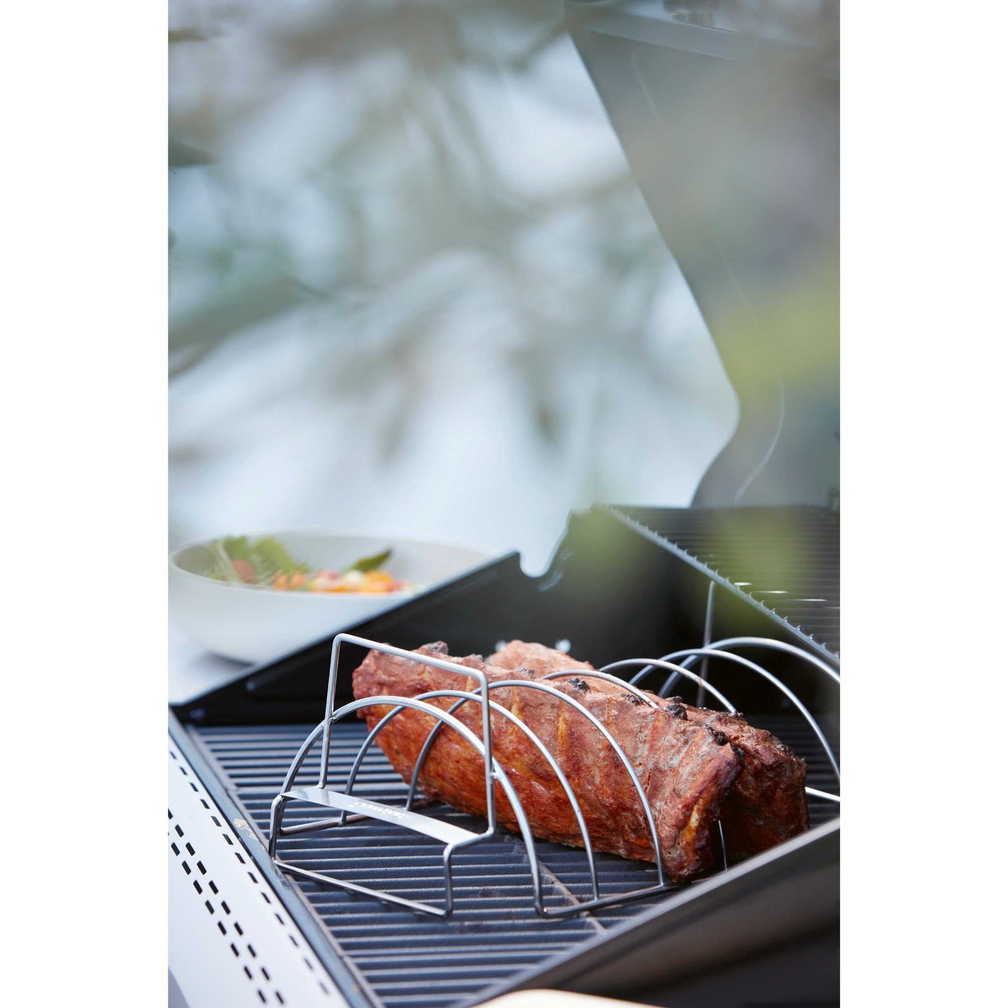 Barbecook - Altuna Barbecook Parrilla Auxiliar para Costillas, Gris, 37.4x20.40x12.3 cm, 2230025000