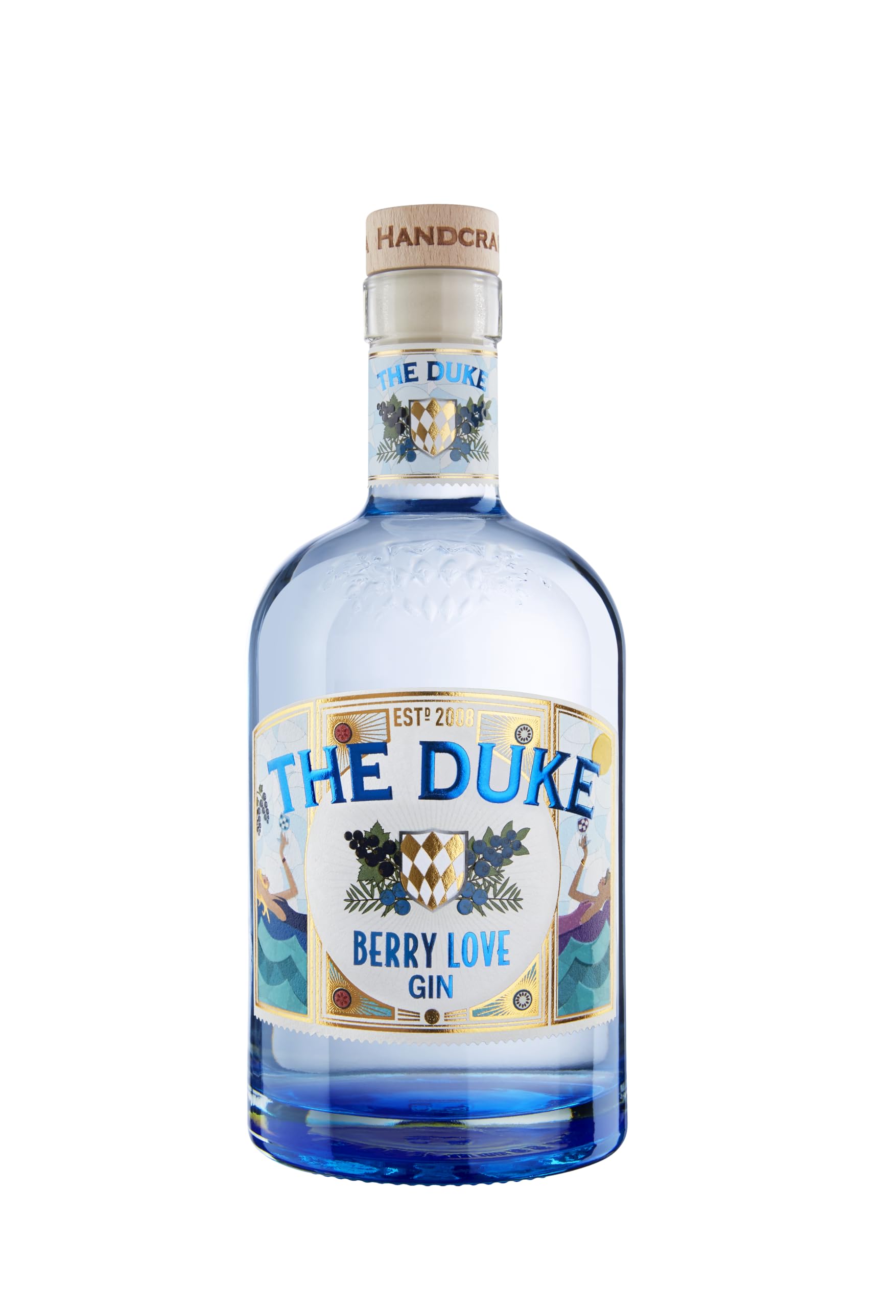 THE DUKE Sommer Gin - Berry Love - Bio Gin mit Johannisbeere, Blaubeere & Wacholder - Fruchtig, frisch & leicht süß - Vegan - Hergestellt in Bayern - 42% vol. Alkohol - 70 cl