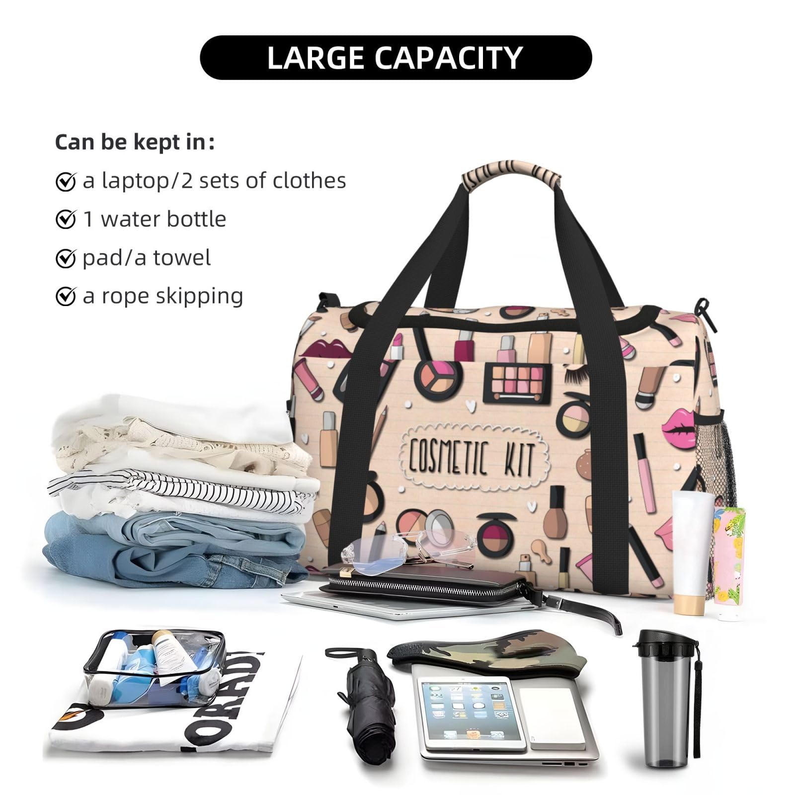 Nowoczesna dziewczyna kosmetyczka torba na ramię kobiety mężczyźni podróżna torba crossbody torebka torba na ramię torebki robocze codzienna torba hobo
