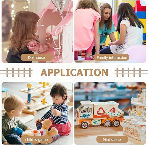 Miniatura 8 de 20 mini sombreros de fieltro en miniatura, mini sombreros negros para decoración de bricolaje, suministros de fiesta, decoración de Navidad