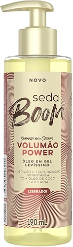 Óleo em Gel Seda Boom Volumão Power 200 ml