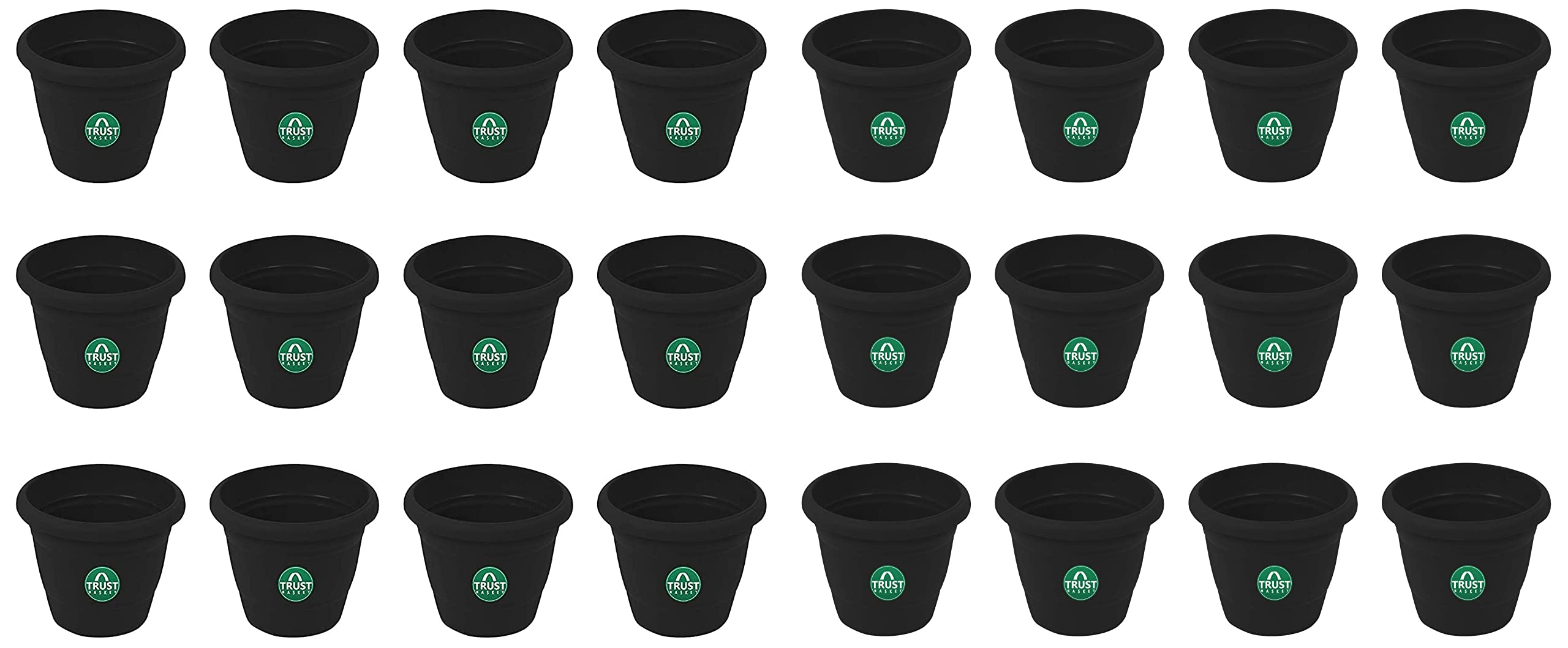 See full amazon price history chart for TrustBasket Set of 12 UV Treated Plastic Round Pot (10 Inches)-Black Color & Plastic Pot, Black, 12 Inch, Set of 12 TrustBasket Set of 12 UV Treated Plastic Round Pot (10 Inches)-Black Color & Plastic Pot, Black, 12 Inch, Set of 12 (B09SG68T9L) Amazon Price History, Amazon Price Tracker