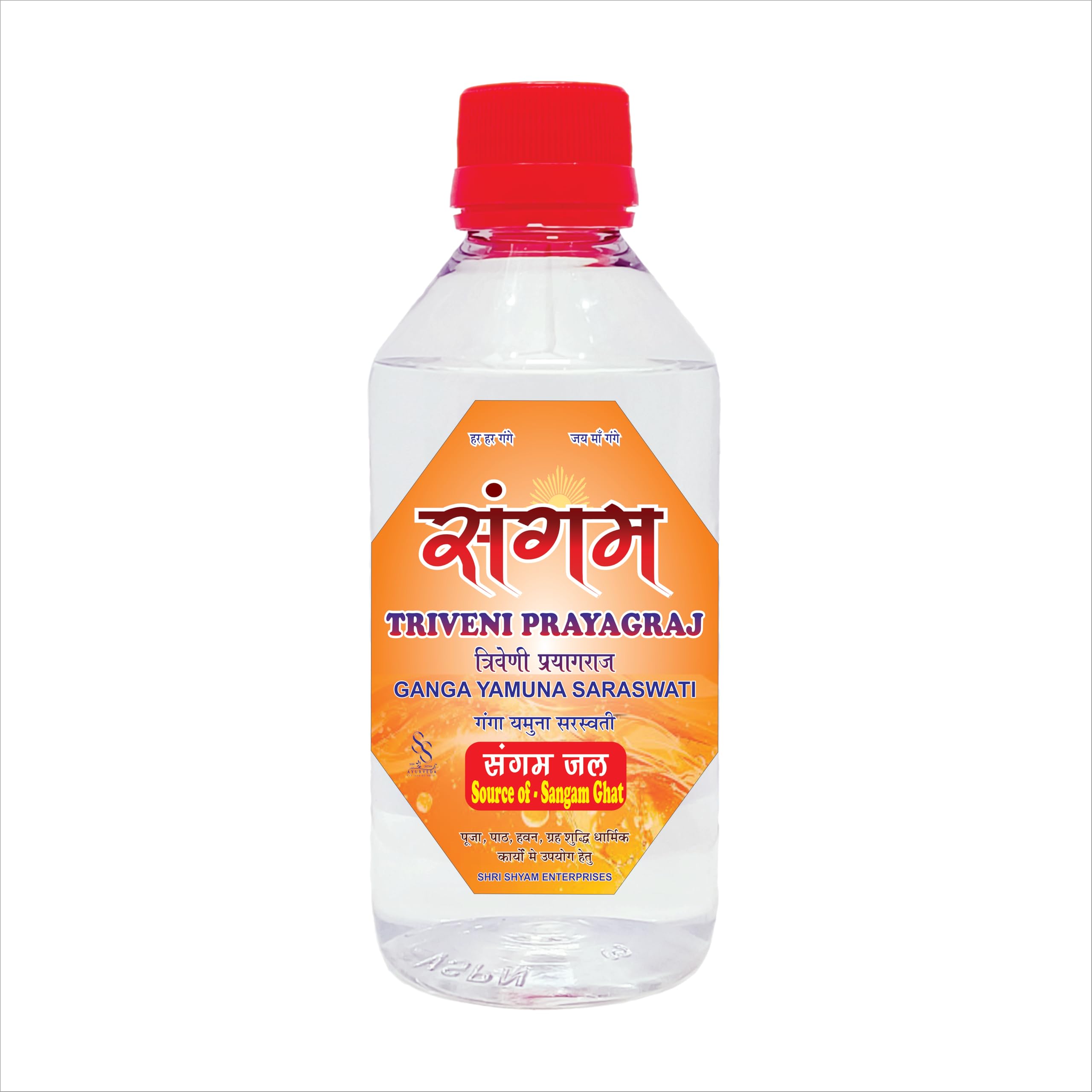 SHRI Shyam AYURVEDA Triveni SANGAM GANGA Jal Holy Jal Pooja Jal for Prayers - 250 ml-picture-19