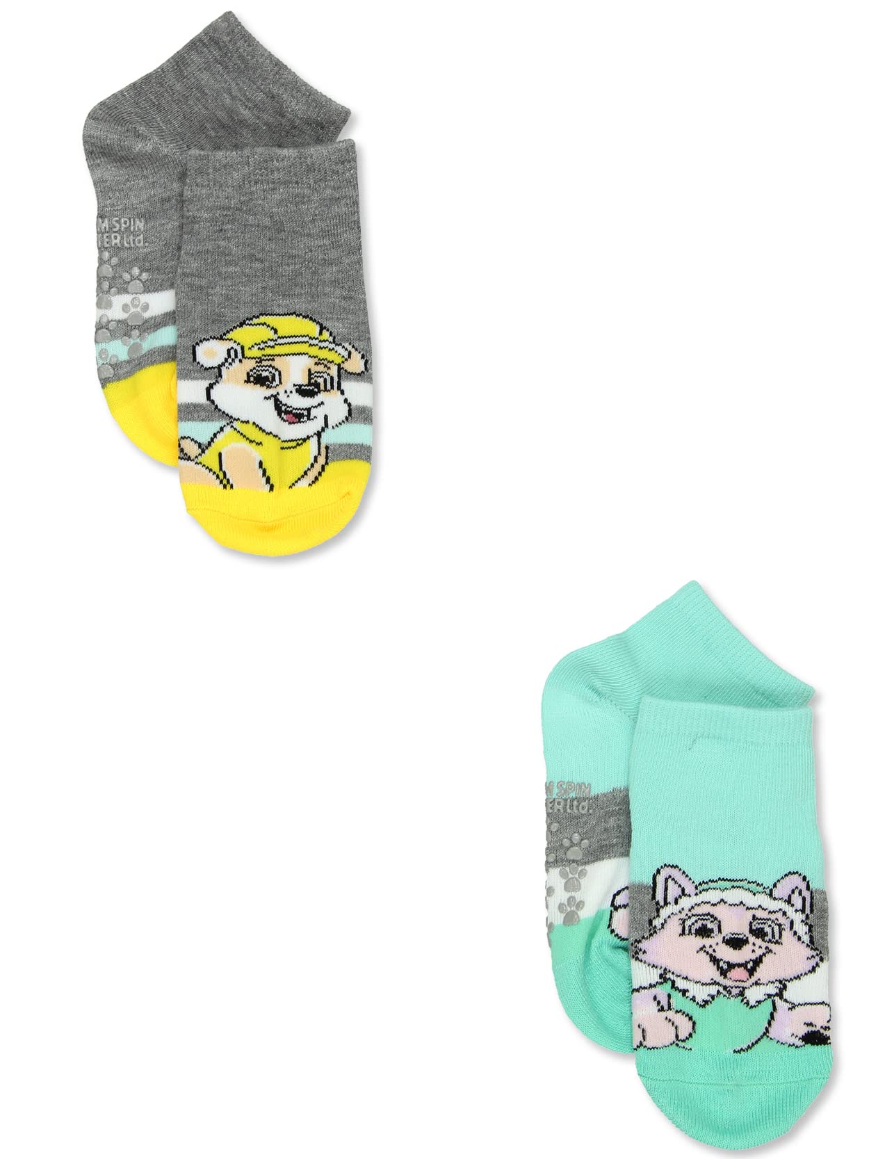 Nickelodeon Paw Patrol Pups Jungen Kleinkind 6er-Pack Gripper Quarter Socken