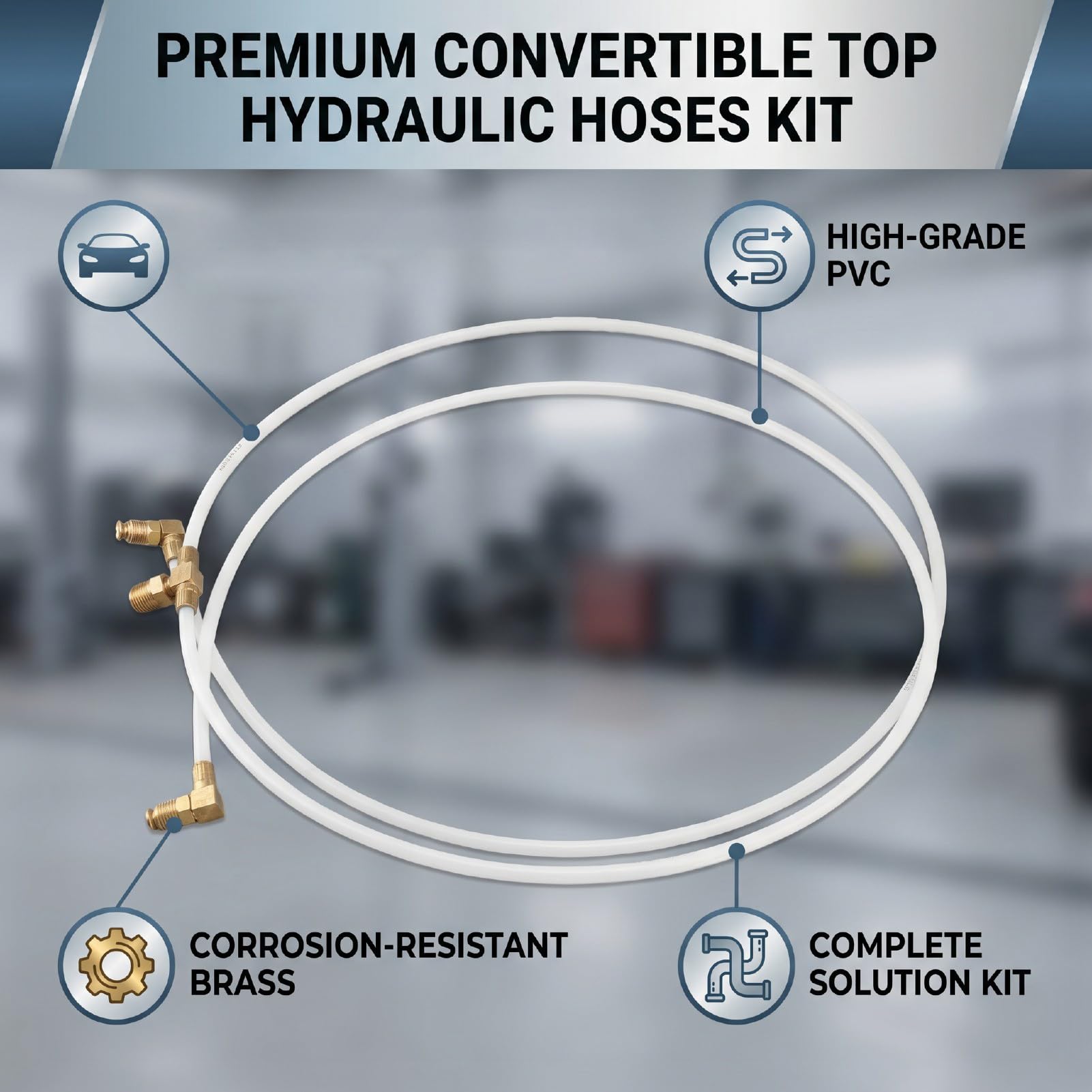 Convertible Top Hydraulic Hoses für 1996 Bis 2005 Convertible