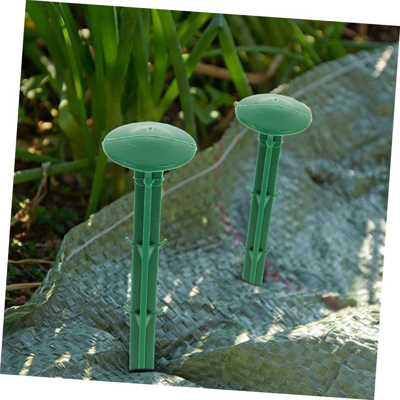 Picchetti di Plastica per Esterni 20 Cm, Set da 150 Pezzi, Chiodi da Terra per Giardinaggio e Coperture per Piante, Resistenti e Flessibili per Fissaggio Teli Anti-Erba e Reti da Giardino
