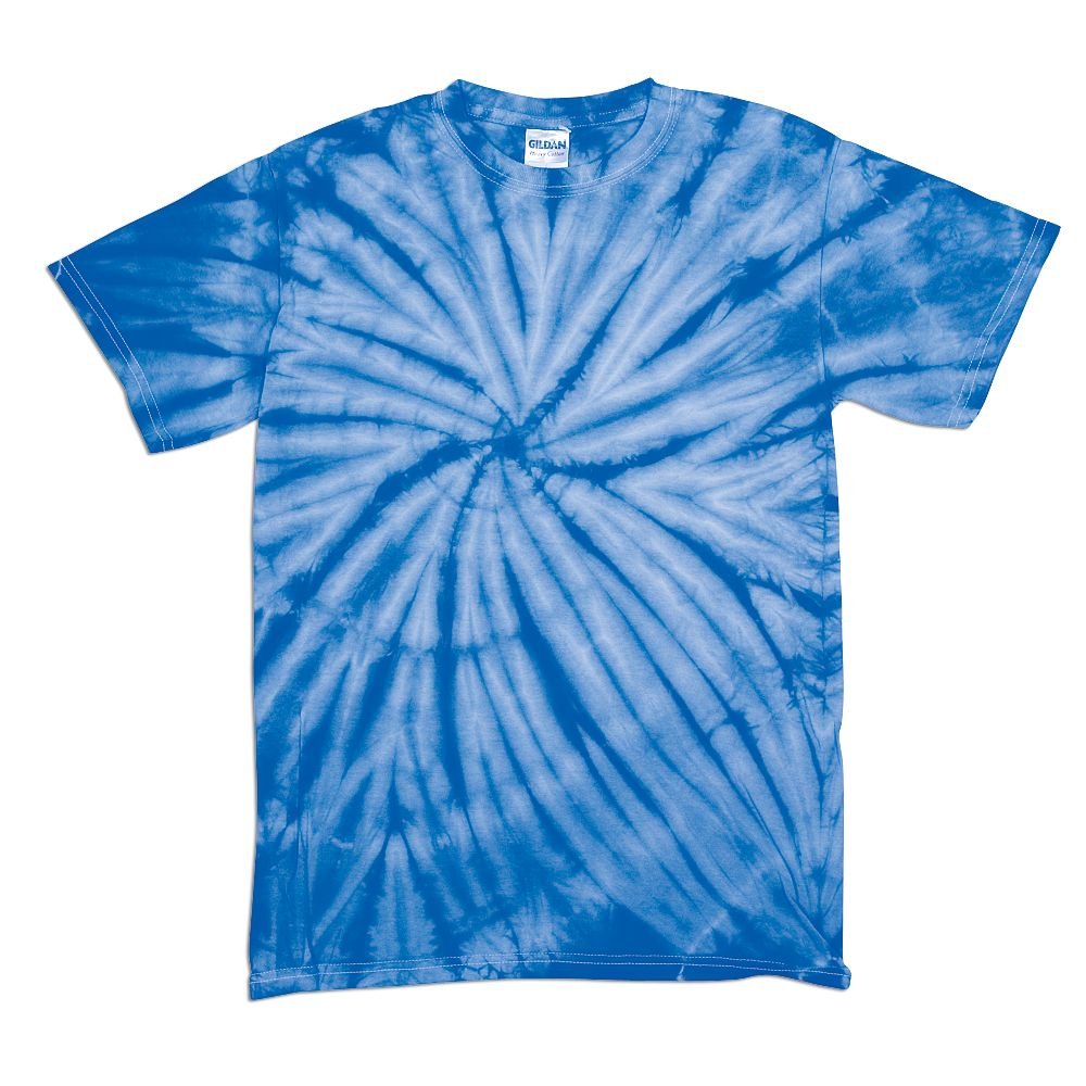 Tye Dye T-Shirt - Youth (Medium, Royal)